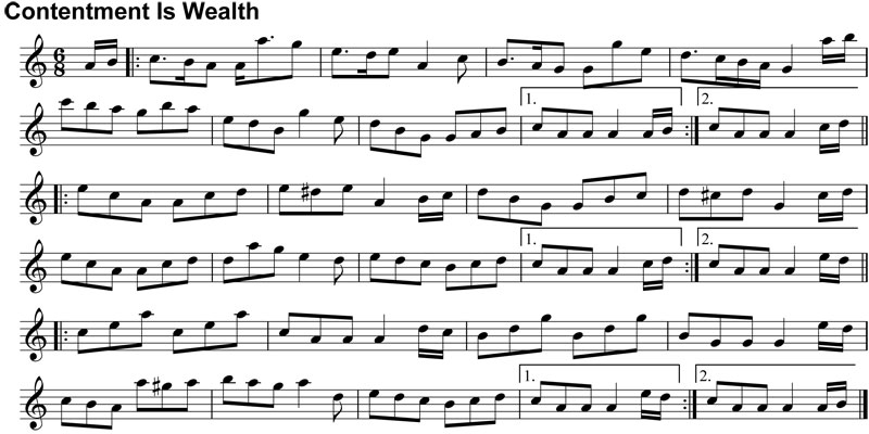 Double Jig: Contentment is Wealth