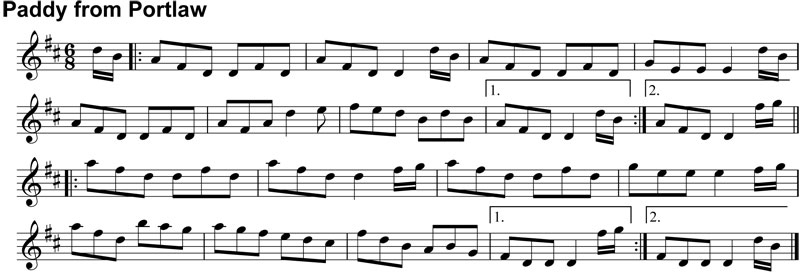 Double Jig: Paddy from Portlaw
