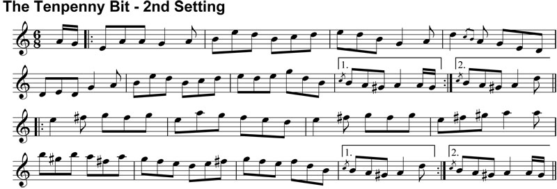 Double Jig: The Tenpenny Bit - 2nd Setting