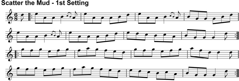 Double Jig: Scatter the Mud - 1st Setting