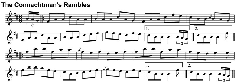 Double Jig: The Connachtman's Rambles