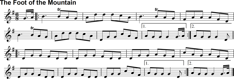 Double Jig: The Foot of the Mountain