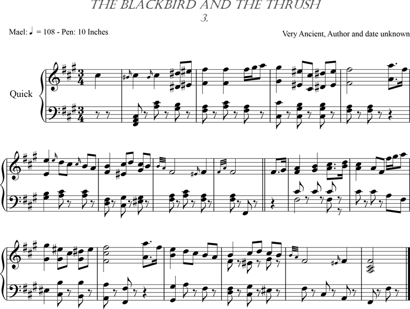 The Blackbird and the Thrush