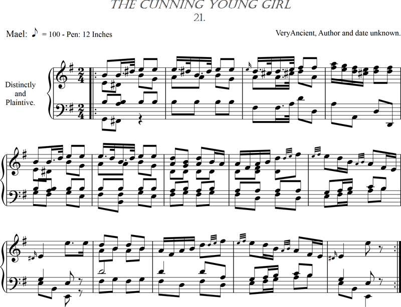 The Cunning Young Girl