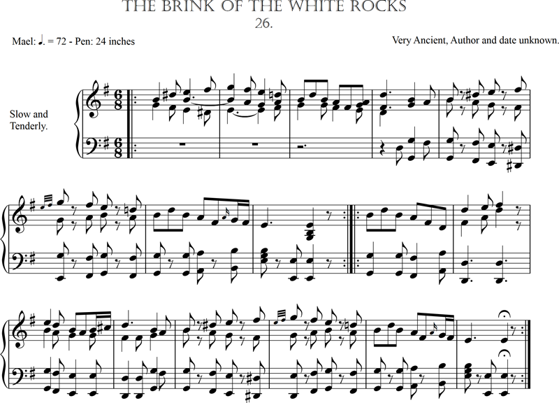 The Brink of the White Rocks