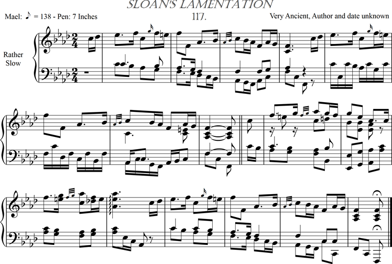 Sloan's Lamentation