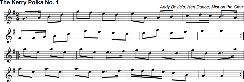 The Kerry Polka No. 1