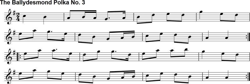 The Ballydesmond Polka No. 3