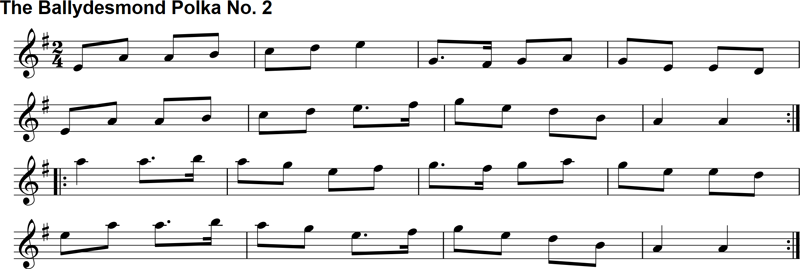 The Ballydesmond Polka No. 2