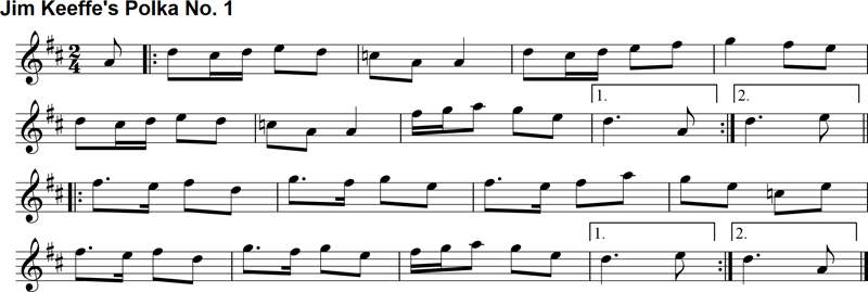Jim Keeffe's Polka No. 1