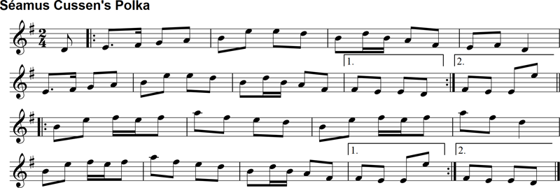 Séamus Cussen's Polka