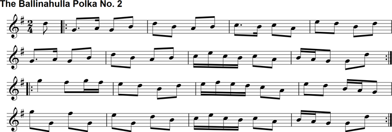 The Ballinahulla Polka No. 2