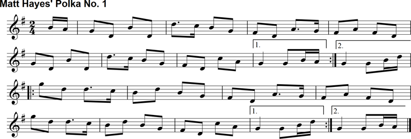 Matt Haye's Polka No. 1