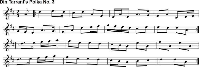 Din Torrant's Polka No. 3